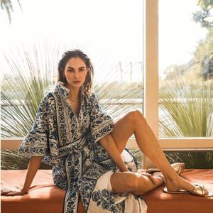Anthropologie Sue Sartor Palladio Kaftan Size S